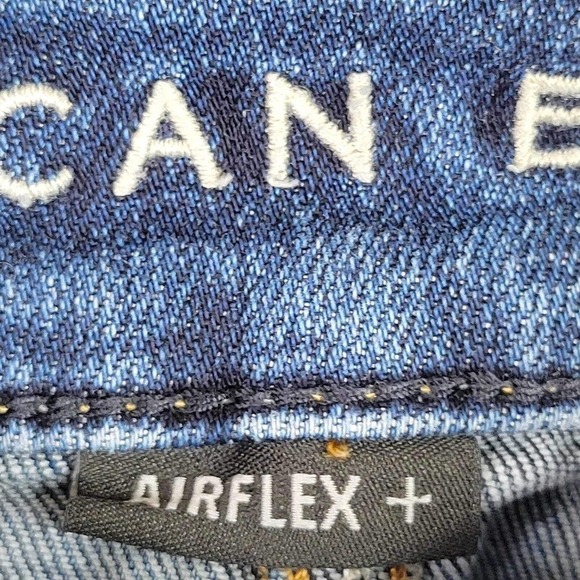 American Eagle AE Jeans Mens Slim Next Level Airflex Blue 28X30 Skate Distressed - Picture 4 of 12